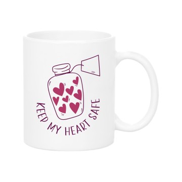 Keep my heart safe Mug