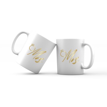 Mrs Gold Mug