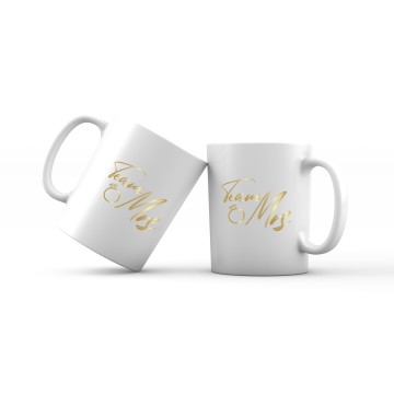 Team Mrs Gold Mug