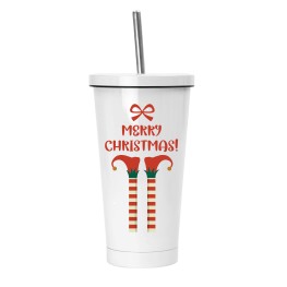 Merry Christmas Frappe Mug