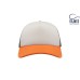 Rapper White-Olive-Orange Cap