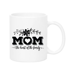 The heart of family Mug