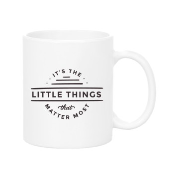 It's the Little things Mug