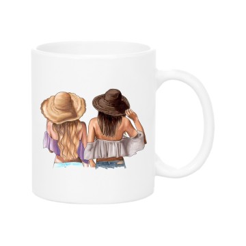 Personalized friendship mugs for best friends | Printadiko