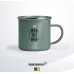 Enamel Mug 12oz Silver Rim