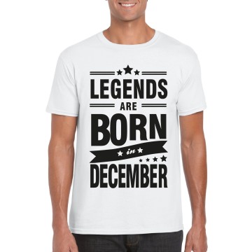 Legends are born in December