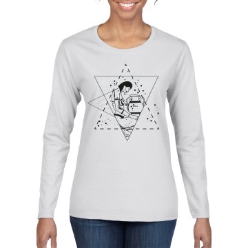 Aquarius Geometry Long Sleeve