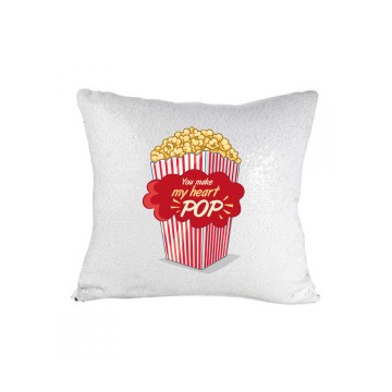 Make my heart pop Pillow