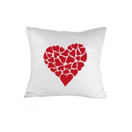 Hearts Sequin Pillow