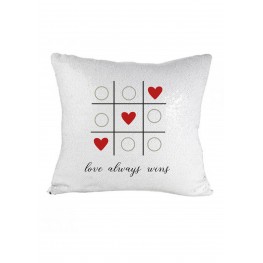 Love always wins Sequin Pillow