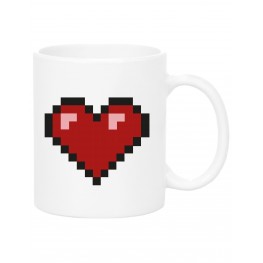 Pixelated Love Mug