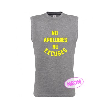 No Apologies GRAY-YEL