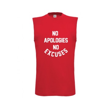 No Apologies RED-WH