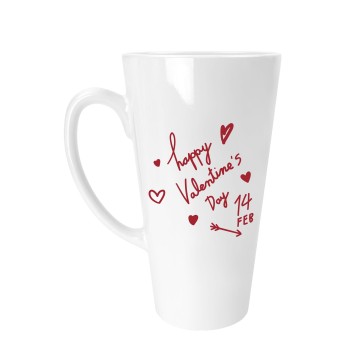 Happy Valentine's Day Latte Mug