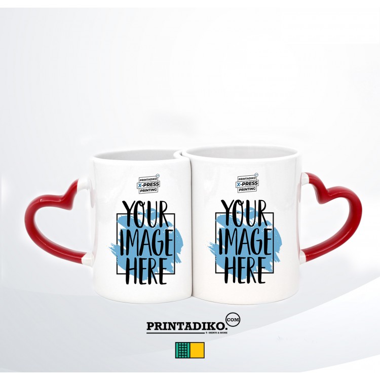 Download Mug3391 Ceramic Mug 11oz Red Heart Handle Printadiko Custom T Shirts Mugs Key Rings Special Gifts Limassol Cyprus